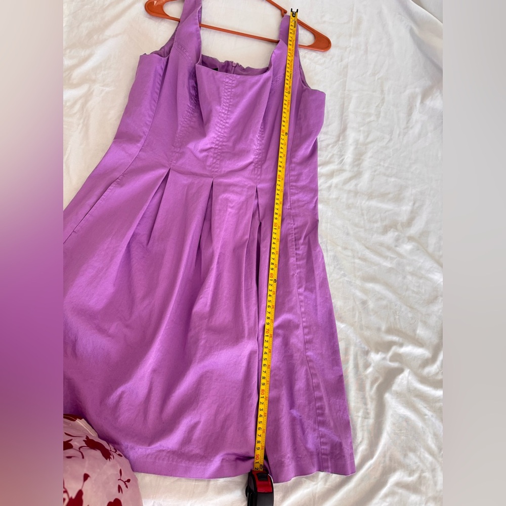 Nine West Lilac Princess Dress | Fit & Flare Elegance (L) SOLD❌ - Picture 5 of 7